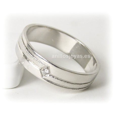 Alianza de boda plana 063-R1